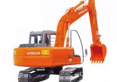 Гусеничный экскаватор Hitachi 7,8м, ковш 2м3